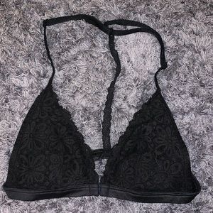 Black Lace Racerback Bralette